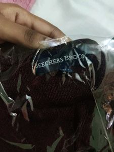 Women's Burgundy Cardigan