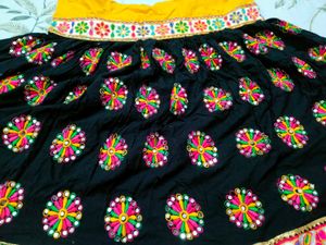 Vibrant Embroidered Lehenga Skirt