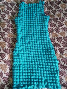 Light Blue Western Dress