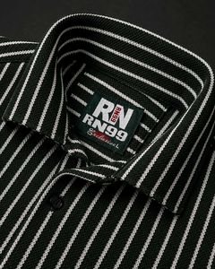 RN99 Exclusive Premium Striped Shirt – Full Sleeve