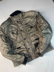Vintage Men's Green Utility Jacket
