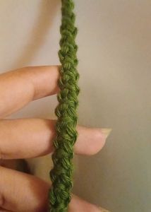 Chic Green Crochet Crop Top