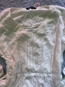 white kurti