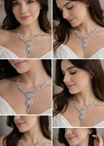 Elegant Rhinestone Necklace for Women