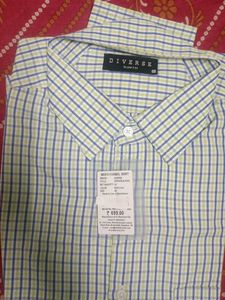 Men's Slim Fit Checkered Shirt