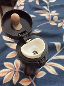 Black Insulated Travel Mug