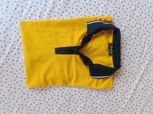 Men's Yellow Polo T-Shirt