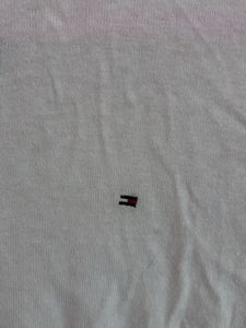 Tommy Hilfiger White Turtleneck Sweater