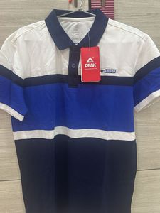 Stylish Color Block Polo Shirt