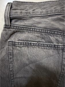 UNIQLO Distressed Grey Denim Shorts
