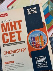 MTG Objective MHT CET Chemistry 2025