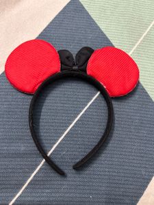 Sparkly Red Minnie Mouse Ears Headband