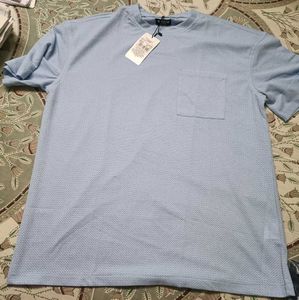 Light Blue Casual T-Shirt