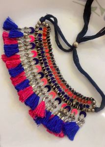 Boho Tassel Choker Necklace