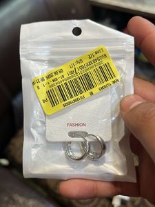 Chic Silver Hoop Earrings