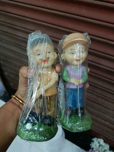Golf Couple Figurine Set