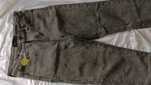 Kendall + Kylie Grey Straight Leg Jeans