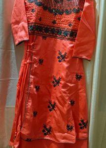 Elegant Embroidered Kurta Set