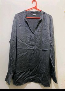 Gray Tunic Top Or Shirt
