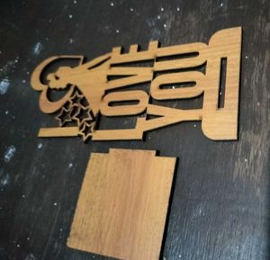 I Love You Wooden Decoration