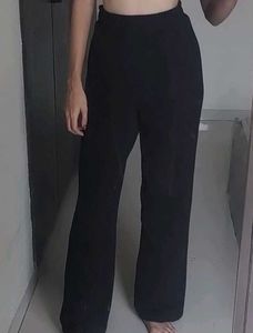 Black Wide Leg Trousers