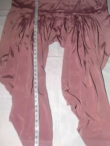 Elegant Rose Pink Silk Salwarsuite crep