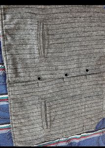Grey Woollen Waistcoat