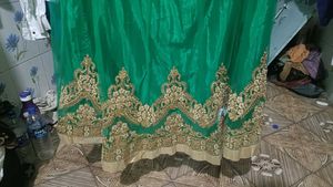 Elegant Green Embroidered Lehenga Choli