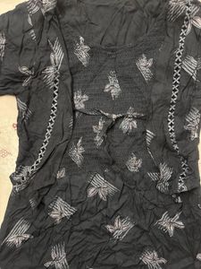 Floral Print Smocked Top