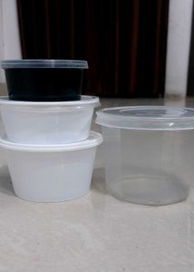 Plastic Food Container Set