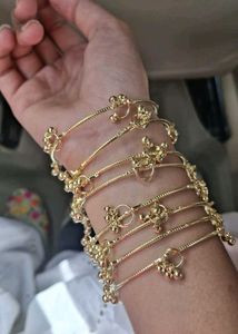 Kashmiri Bangle Set 💛