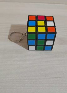 Mini Rubik's Cube Keychain