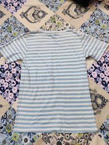 Striped Graphic Tee