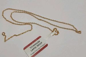Titanium 18KGP Chain Necklace