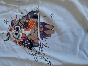 Cute Owl Graphic Long Sleeve hoodie