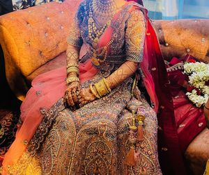 Stunning Bridal Lehenga Choli Set