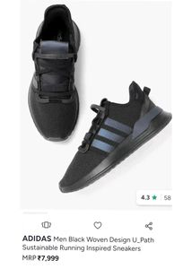 Adidas Men Black Original Sneakers