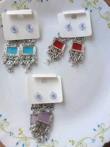 Stylish Ethnic Earrings Set