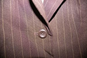 Striped Brown Blazer