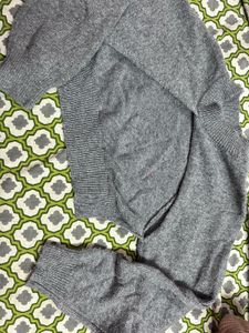 Gray Knit Sweater