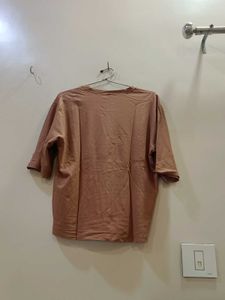 Cute Bear Print Casual T-shirt