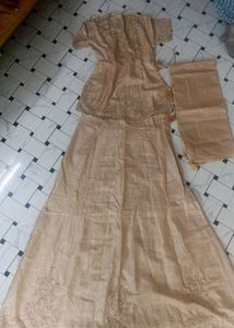 Silk Choli Lehnga With Dupatta