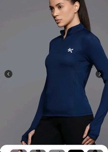 HRX Mock Collar Rapid Dry T-Shirt