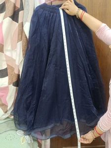 Navy Blue Skirt