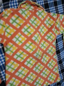 Cozy Plaid Zip-Up Jacket