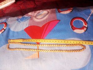 Gold finishing  chain