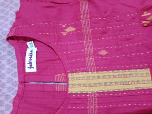 Branded cute red frock top