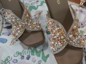 Embellished Heeled Sandals