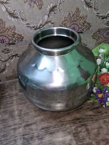Vintage Stainless Steel Water Pot