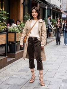 Bershka Y2K Chocolate Brown Cropped Flare Pants